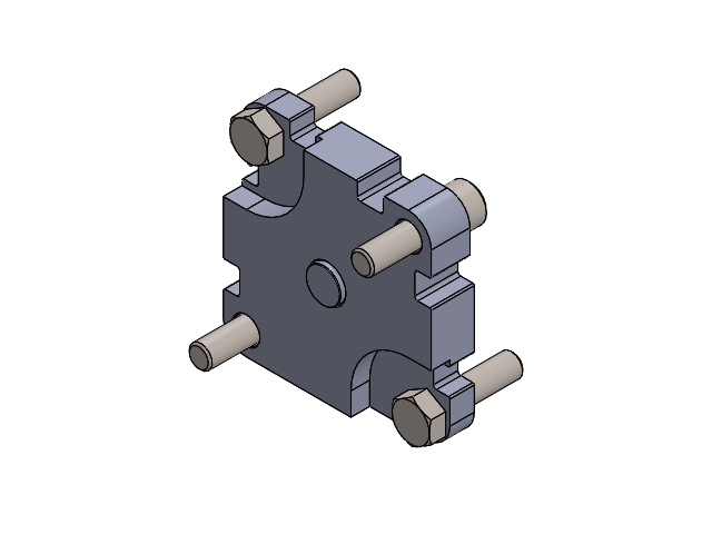 Intermediate flange